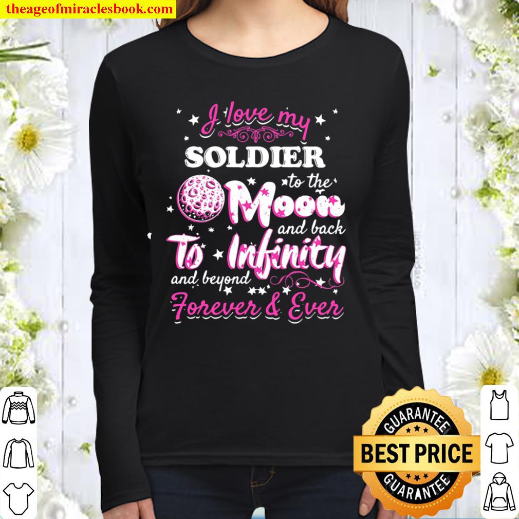 I Love My Soldier – Army Wife Women Long Sleeved