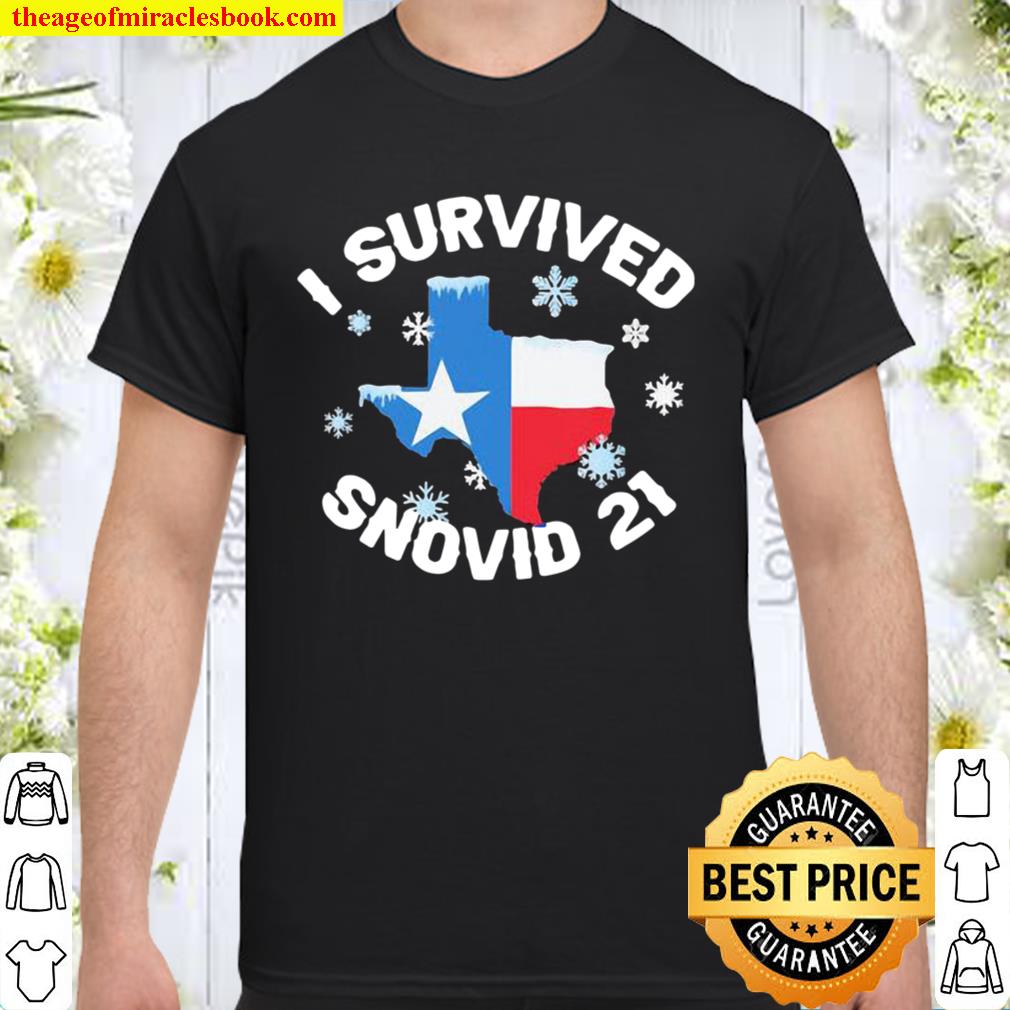 I Survived Snovid 21 Snow limited Shirt, Hoodie, Long Sleeved, SweatShirt