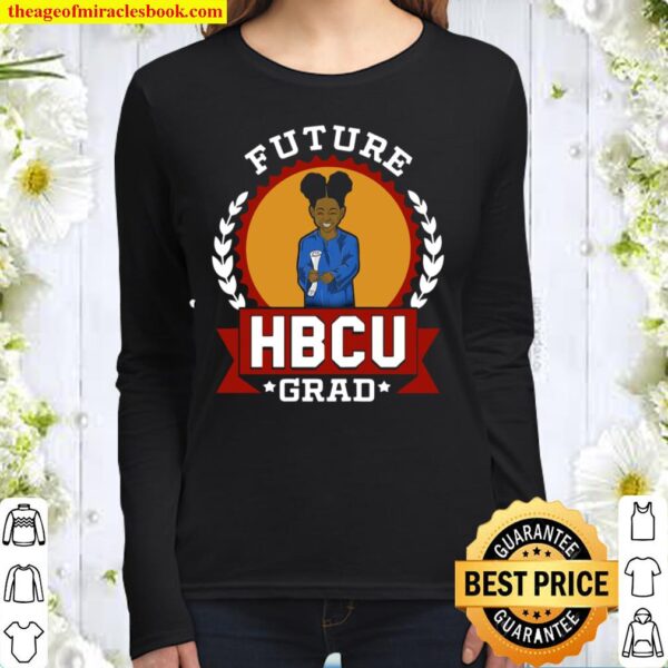 Kids Hbcu Future Grad College Gift For Girls Women Long Sleeved