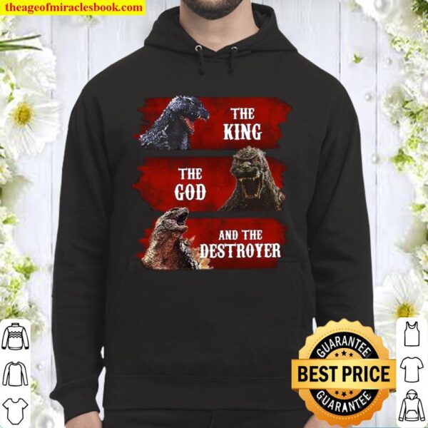 King Kong vs Godzilla Movie The King The God And The Destroyer Hoodie