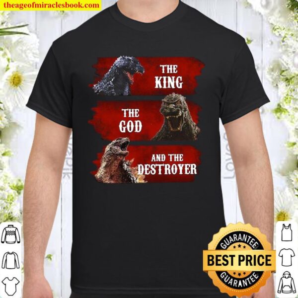 King Kong vs Godzilla Movie The King The God And The Destroyer Shirt