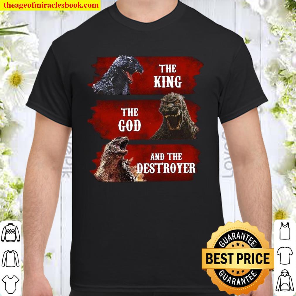 King Kong vs Godzilla Movie The King The God And The Destroyer limited Shirt, Hoodie, Long Sleeved, SweatShirt