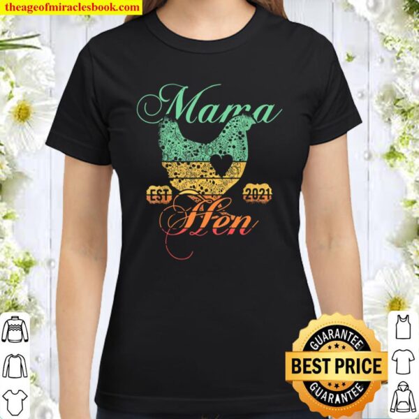 Mama Hen Shirt, Mother Hen Chicken Classic Women T-Shirt