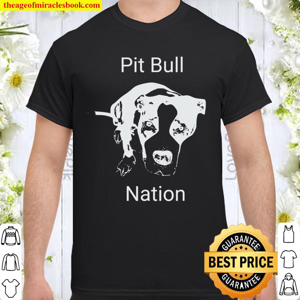 Mens Pit Bull Nation limited Shirt, Hoodie, Long Sleeved, SweatShirt