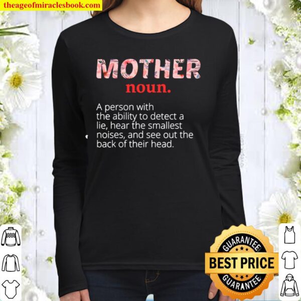 Mother_s Day - Mother Definition Women Long Sleeved
