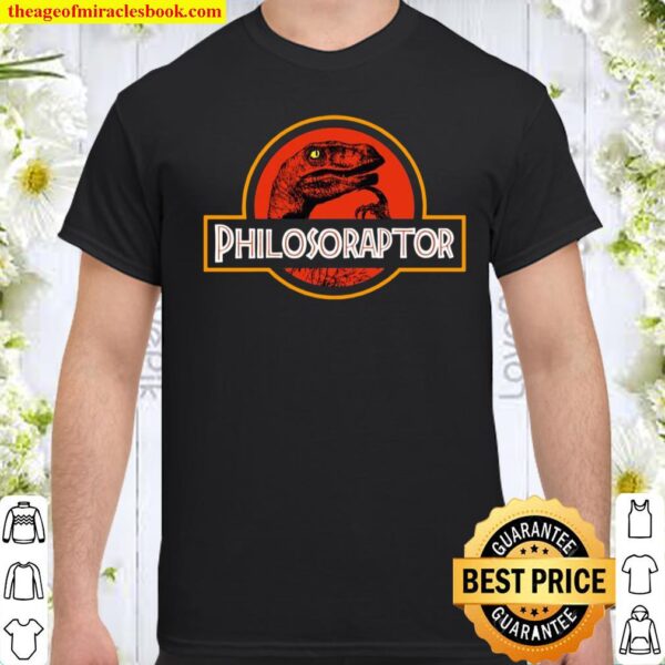 Philosoraptor Meme Philosophy Dinosaur Shirt
