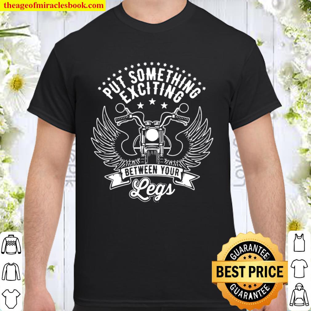 Put Something Exciting Between Your Legs, Biker limited Shirt, Hoodie, Long Sleeved, SweatShirt