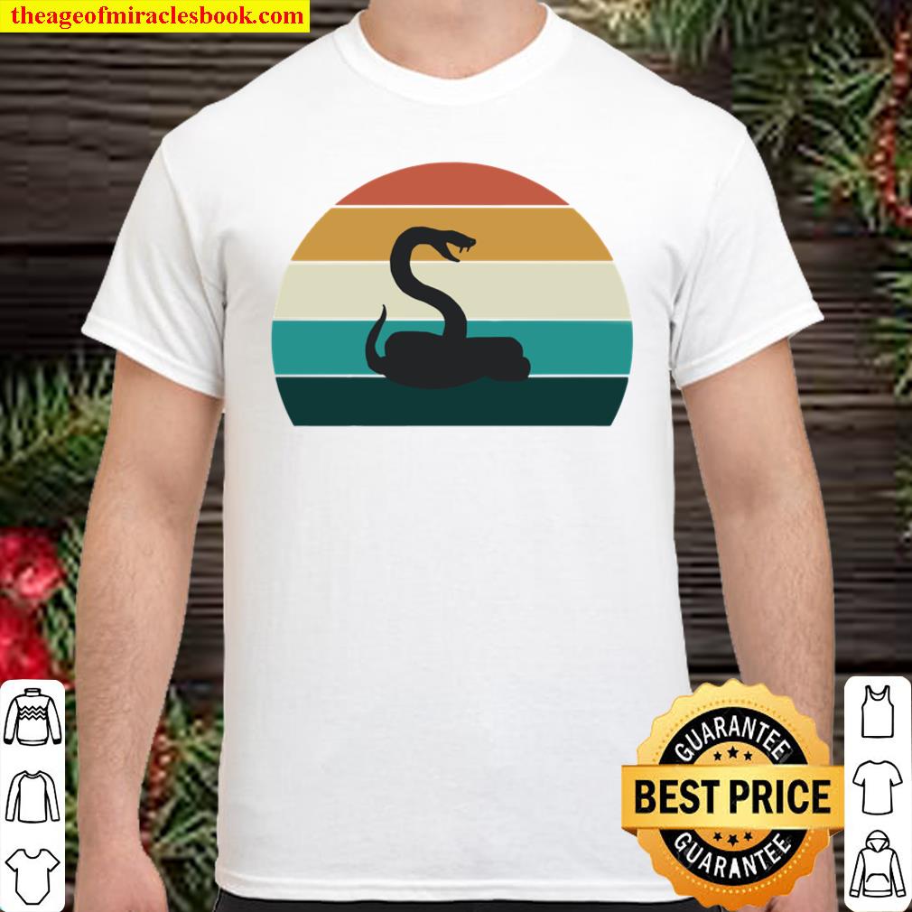 Retro Sunset Cobra Snake - Cool Vintage Serpent Lover Gift Pullover ...