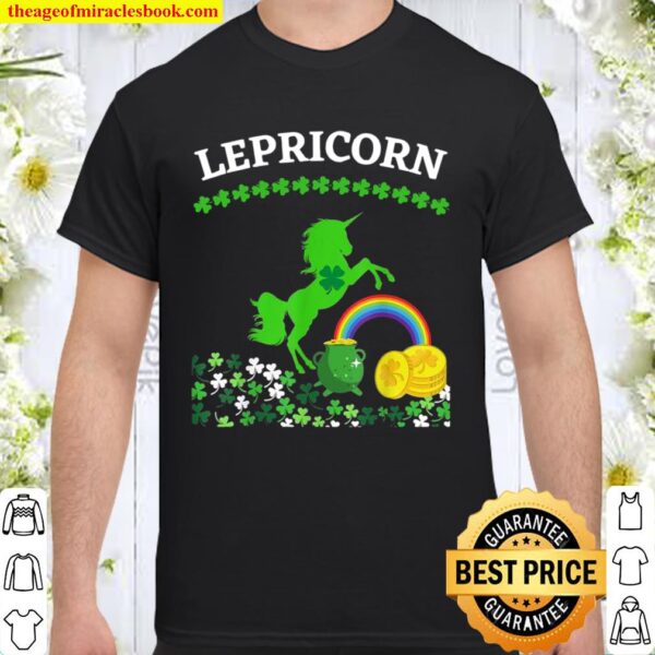 St Paddy’s Day Lepricorn Shamrock Shirt