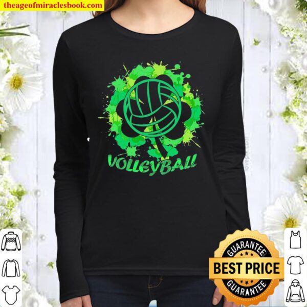 St patrick’s day volleyball Women Long Sleeved