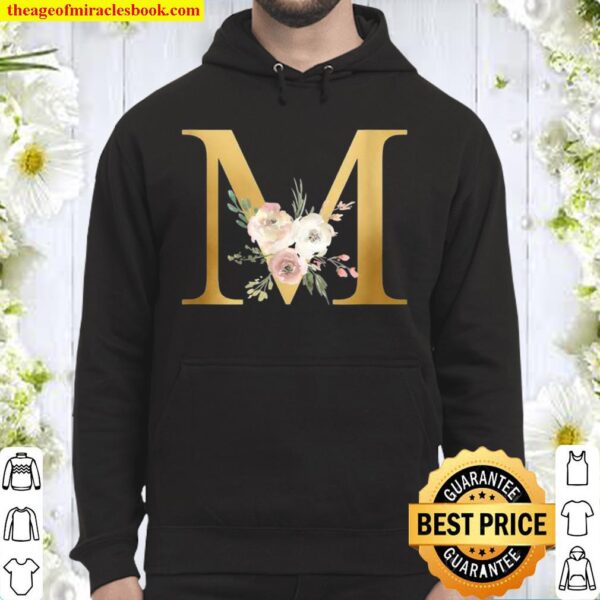 Stylish Personalized design For Mothers, Teachers Letter M Hoodie