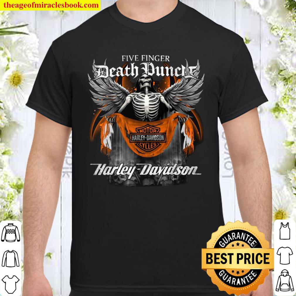The Five Finger Death Punch Harley Davidson hot Shirt, Hoodie, Long Sleeved, SweatShirt