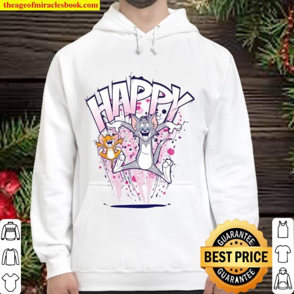 Tom And Jerry Happy Hoodie