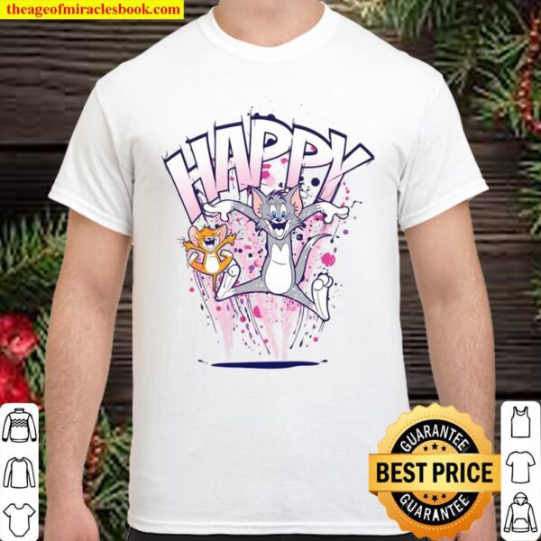 Tom And Jerry Happy Shirt