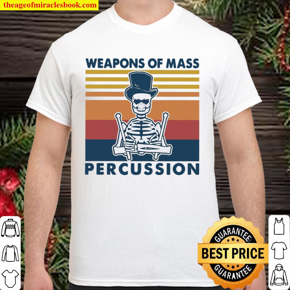 Weapons Of Mass Percussion Vintage 2021 Shirt, Hoodie, Long Sleeved, SweatShirt