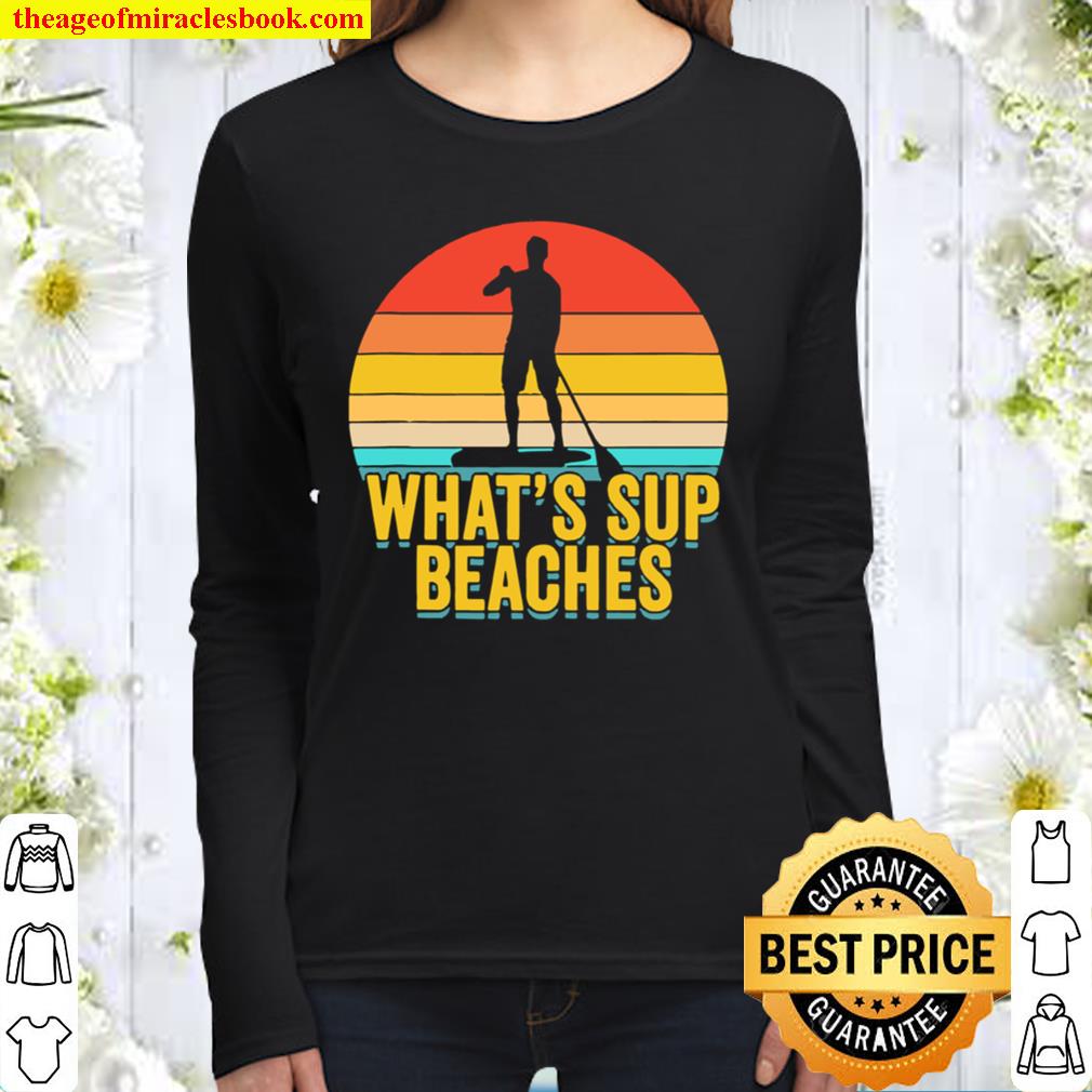 What’s sup beaches vintage Women Long Sleeved