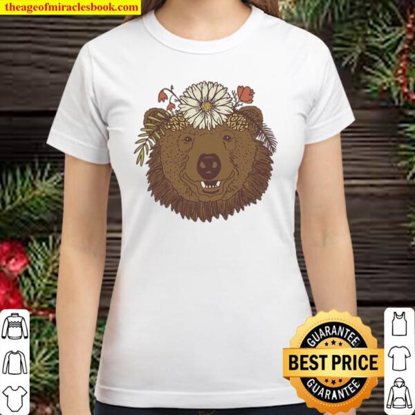 Wildflower Bear! Classic Women T-Shirt