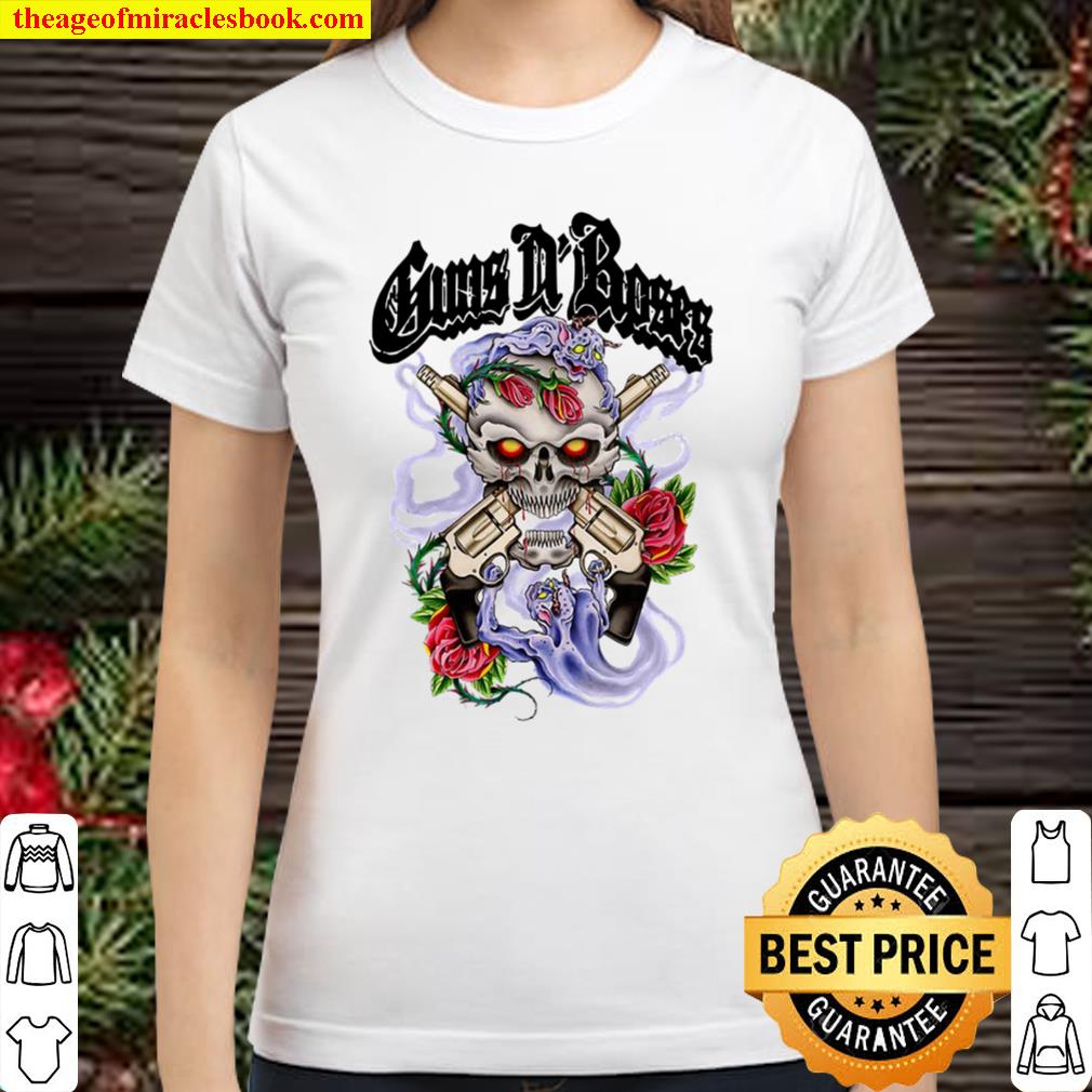 Guns N' Roses Official Guns N' Demons Smoke V-Neck shirt, hoodie, top, sweater