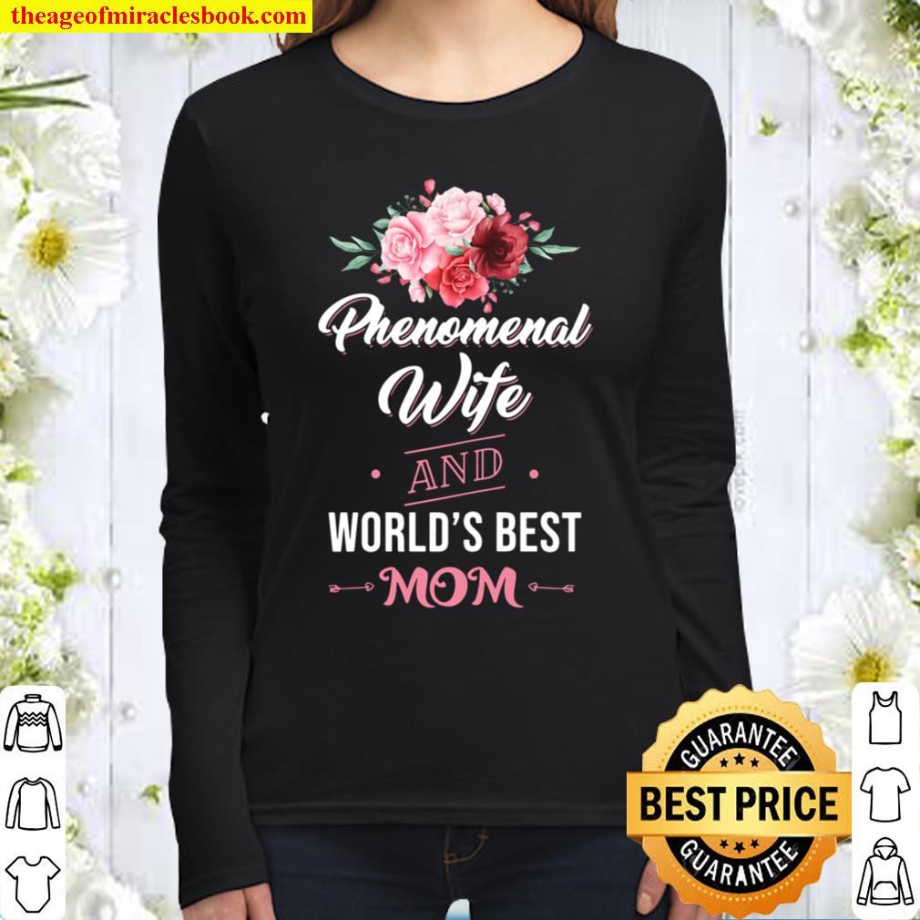 Womens Wife And Mother - World_s Best Mom Women Long Sleeved
