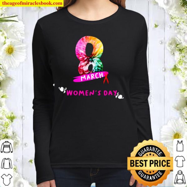 international women s day 8 march gift for women s Women Long Sleeved
