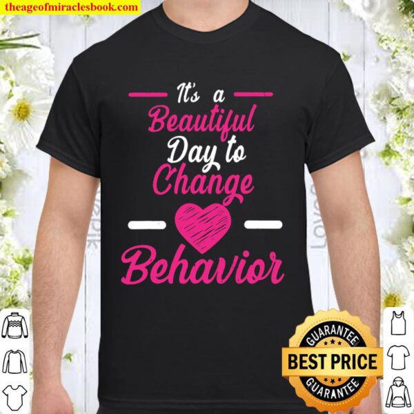 Aba Therapist Gifts Men Women Bcba Rbt Behavior Analyst Shirt