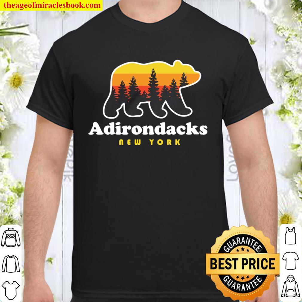 Adirondacks Ny Bear Woods New York Shirt