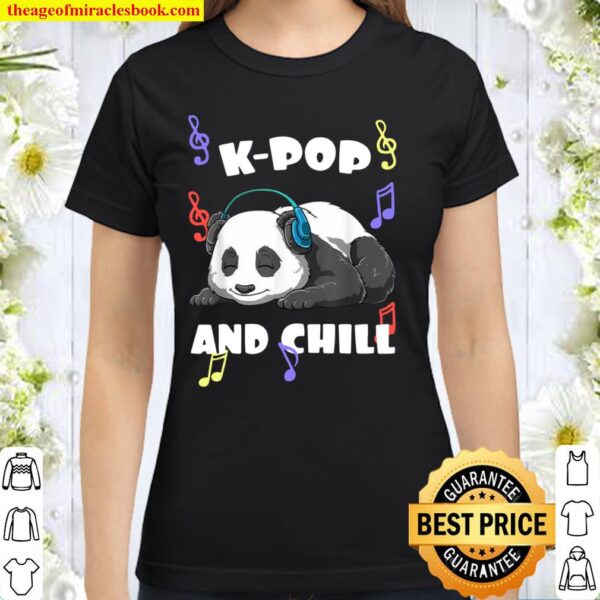 Aegyo KPop Panda Classic Women T-Shirt
