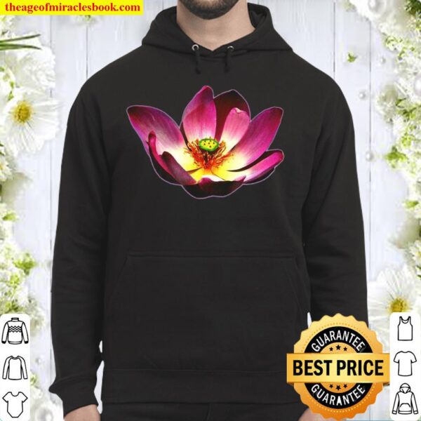 Aesthetic Lotus Flower Shirt Spiritual Yoga Meditation Hoodie