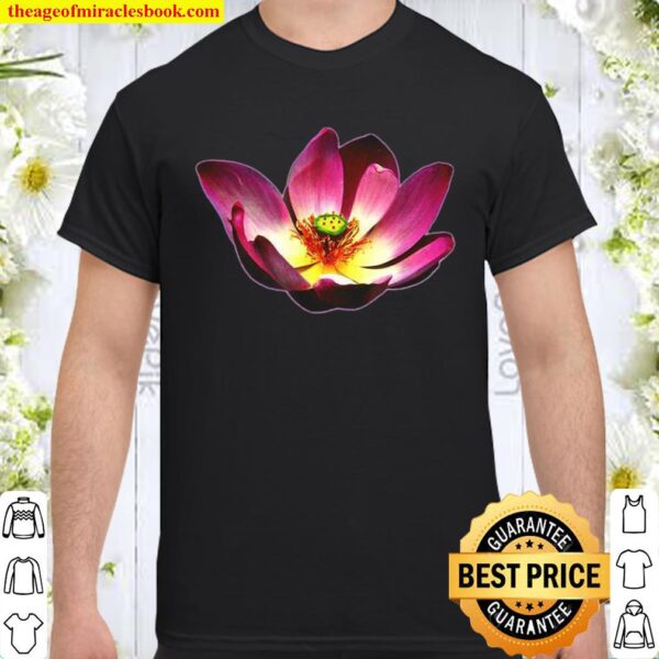 Aesthetic Lotus Flower Shirt Spiritual Yoga Meditation Shirt