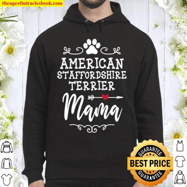 American Staffordshire Terrier Mama Hundebesitzer Geschenk Hoodie