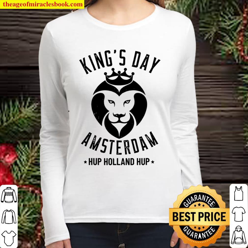 Amsterdam King’s Day 2021 Holland dutch Koningsdag Women Long Sleeved