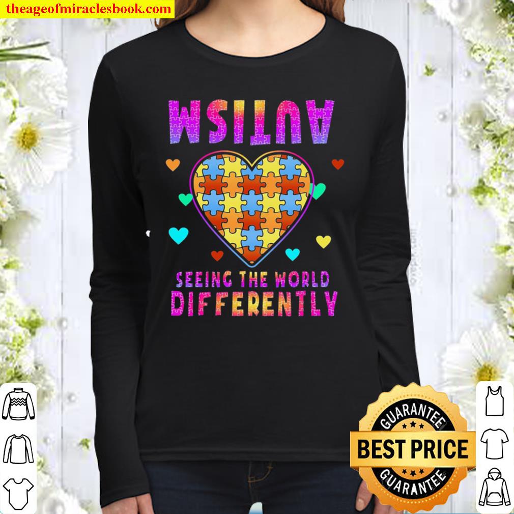 Autism Seeing The World Differently Women Long Sleeved