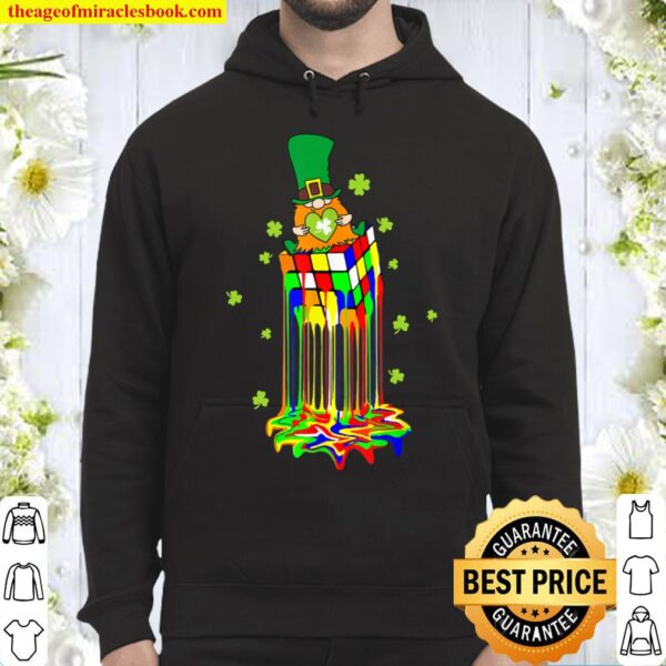 Awesome Interesting Graphic Melting Rubic Hoodie
