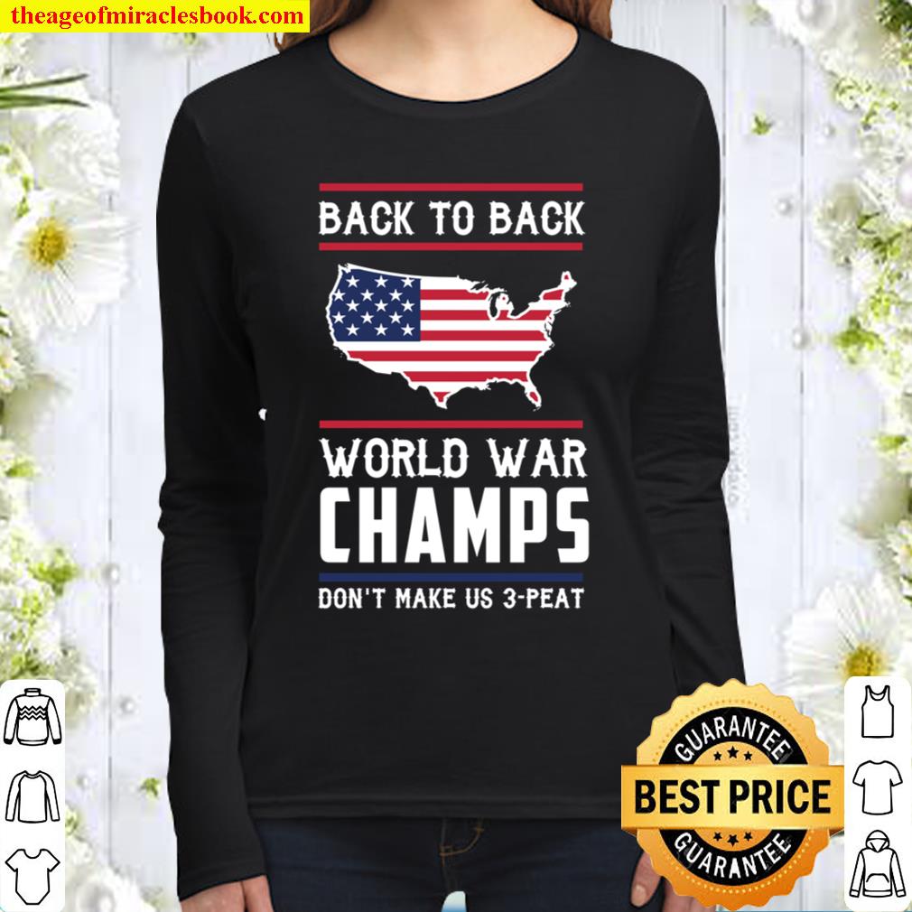 Back to back world store war champs long sleeve