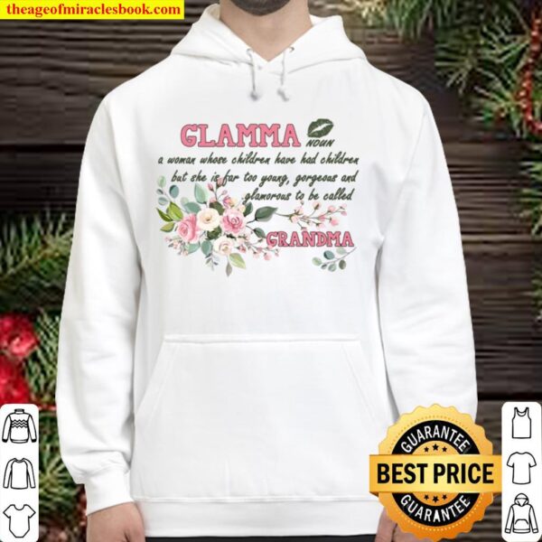BeeKai Glamma T-Shirt - Funny Shirt for Grandma Hoodie