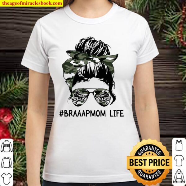 Biker Women Braaapmom Life Classic Women T-Shirt