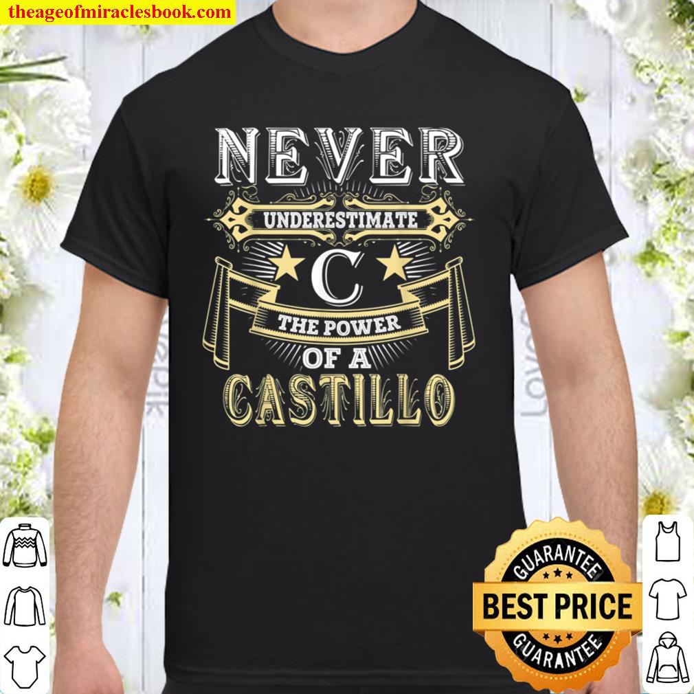 CASTILLO Thing You Wouldn’t Understand Family Name limited Shirt, Hoodie, Long Sleeved, SweatShirt
