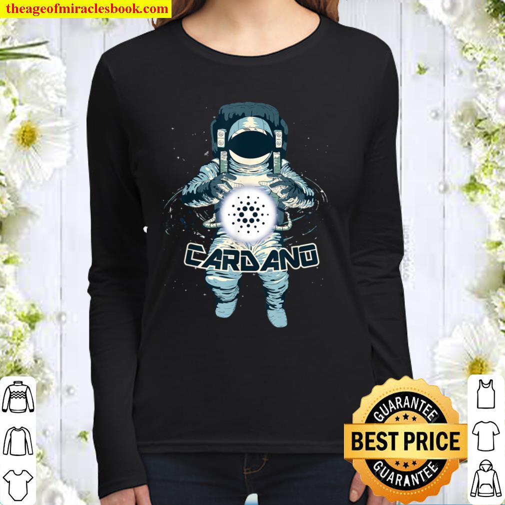 Cardano ADA the Best Crypto Coin Women Long Sleeved