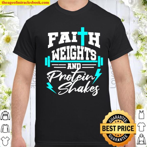 Christian Workout Fitness Weightlifting Body Building Gift Shirt