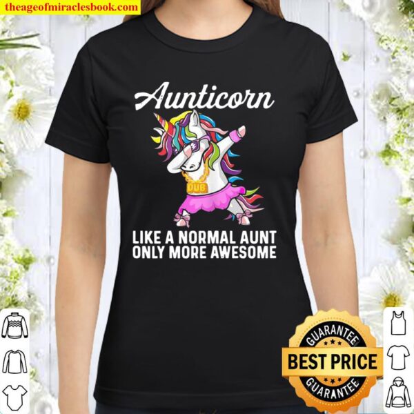 Best Unicorn Sweater for Aunt Aunticorn Like a Normal Aunt 