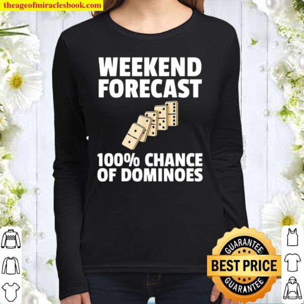 Domino Dominoes Board Game Player Women Long Sleeved