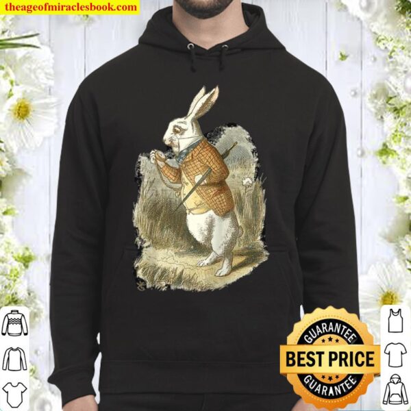 Easter Bunny Outfit Alice In Wonderland White Rabbit Hoodie
