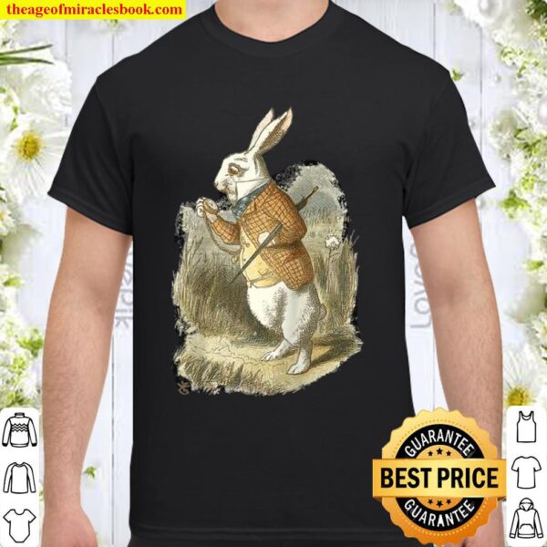 Easter Bunny Outfit Alice In Wonderland White Rabbit Shirt