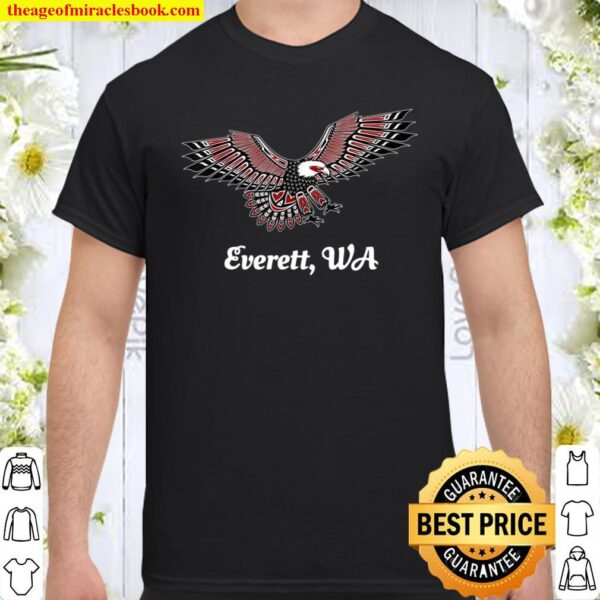 Everett, WA Eagle PNW Native American Totem Shirt