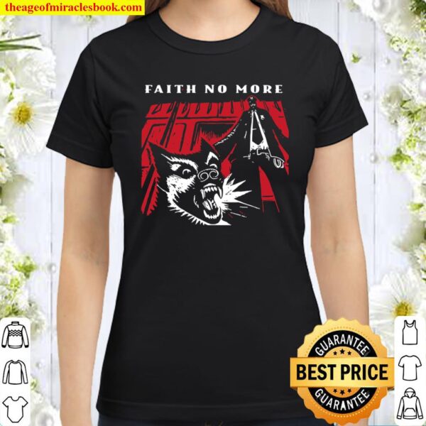 Faith No More The Man And Wolf Classic Women T-Shirt
