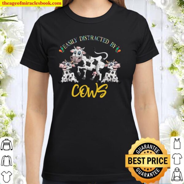 Farmer Lustiges Bauernhof Tier Geschenk Niedliches Kuh Classic Women T-Shirt