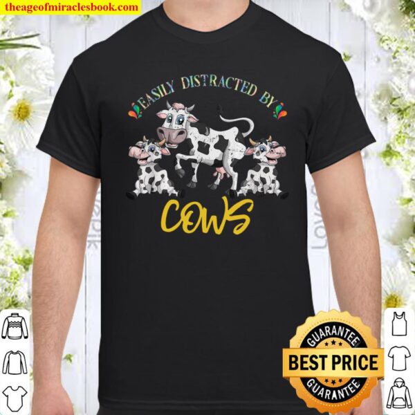 Farmer Lustiges Bauernhof Tier Geschenk Niedliches Kuh Shirt
