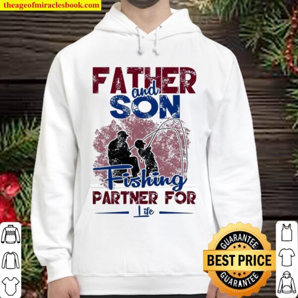 Father And Son Fishing Partner For Life Hoodie
