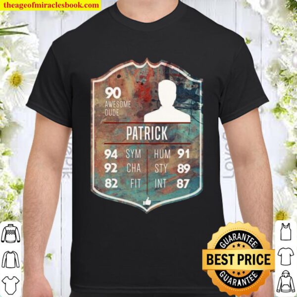 First name Patrick name nickname emblem Shirt
