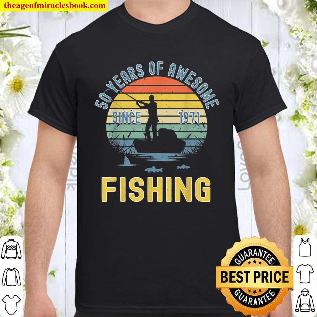 Fishing Fisherman 1981 50th Birthday Shirt, hoodie, tank top, sweater